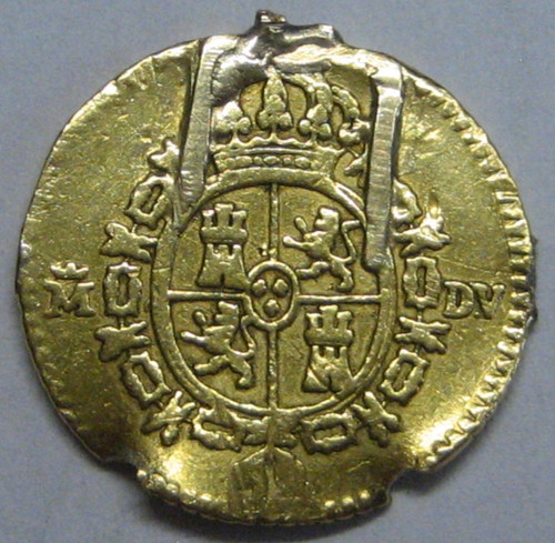 1786 madrid escudo charles - 1/2,