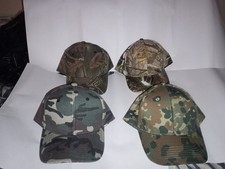 set of 4 Fishing,Hunting,trendy  Camo skip hat Set.