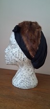 1930 Fur&Black Hat. By Dan