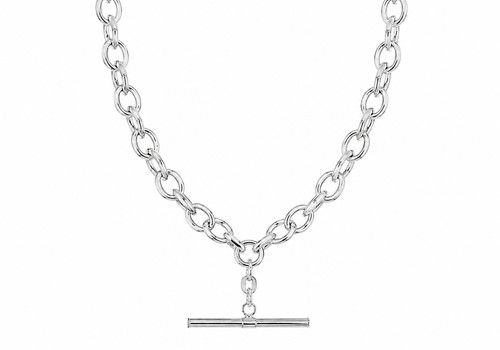 Sterling silver belcher albert - silver,