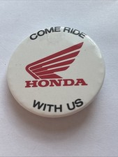 Motorcycle Pin Badge. Honda. 