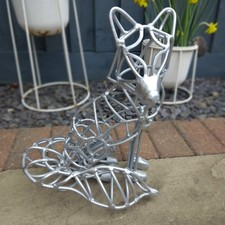 Handmade Fox cub Sculpture
