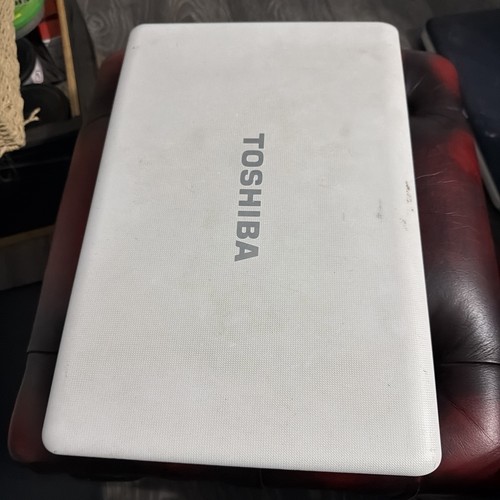 Toshiba satellite laptop white - toshiba,