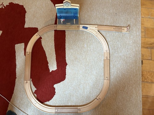 Wooden train set - station, john