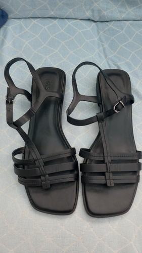 Ladies black leather - black,
