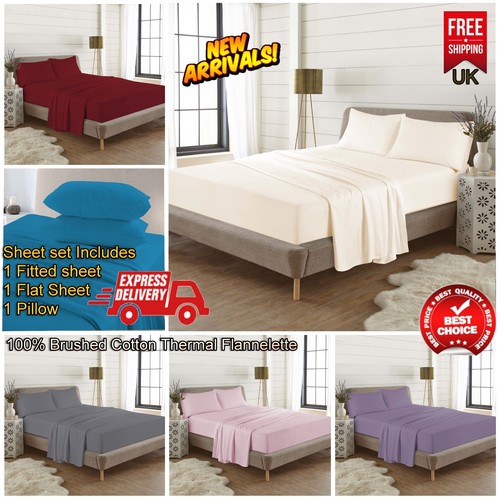 100 brushed cotton thermal - cotton,