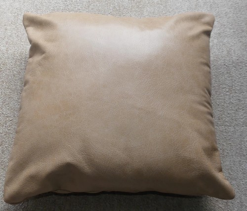 Leather cushion cover - leather,