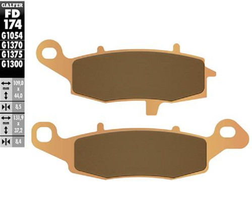 Galfer sintered brake pads - galfer,