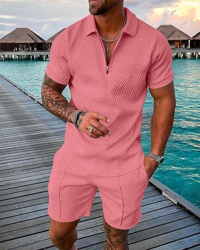 Men summer ord - co-ord, zip