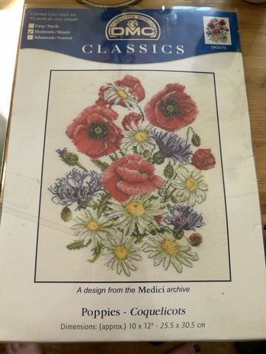 Dmc poppies poppy - dmc, stitch