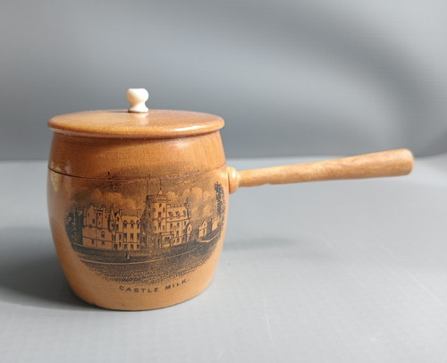 Antique mauchline ware thimble - mauchline,