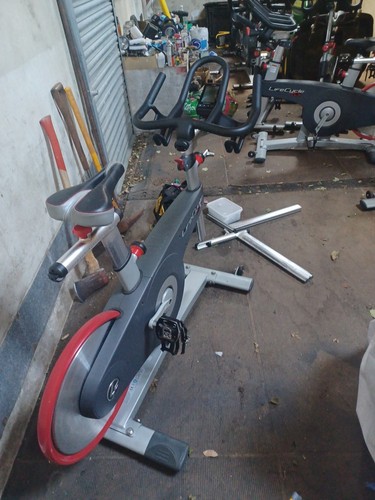 Life fitness spin bike - fitness,
