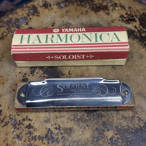 Vtg yamaha harmonica box - vtg,