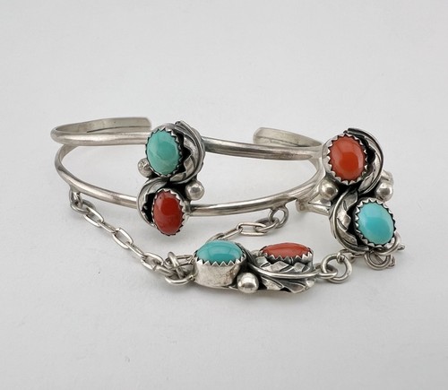 Vtg navajo sterling silver - navajo,