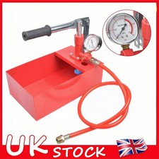 Water Pressure Test Pump System Hand 25 kg Leakage Tester Line Heating Hydraulic