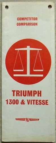 Triumph 1300 vitesse - triumph, &