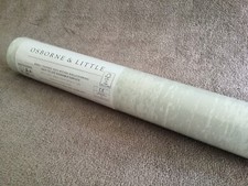 Osborne & Little Wallpaper W7021-03 - Enchanted Gardens Driftwood - Grey White 