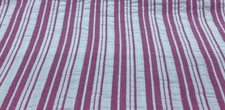 RASPBERRY & WHITE STRIPE