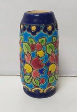 old miniature vase enamels