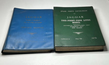 Original Jaguar Mk 2 Models 2.4 3.4 & 3.8 Service Manual + Spare Parts Catalogue