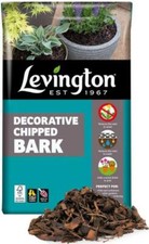 Levington Decorative Chipped Bark Bark Chippings Plant Potting Border Bark 40L