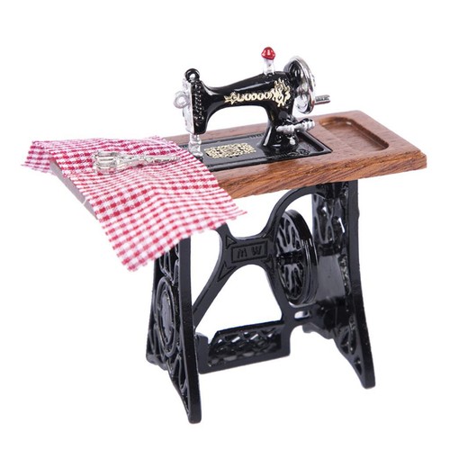 Dollhouse sewing machine - sewing,