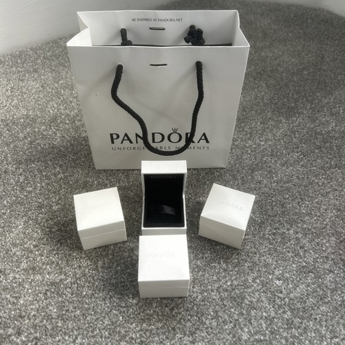 Empty pandora ring boxes - 4,