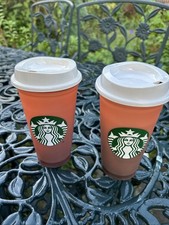Set Of 2 Starbucks Reusable