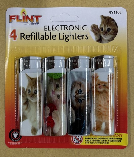4pc cat lighters candle - candle, bbq