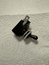AUSTIN J40 PEDAL CAR LATER LUCAS PANEL TOGGLE LIGHT SWITCH BLACK