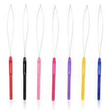 Nano Ring / Micro Ring Hair Extensions Wire Pulling Loop Hook Tool 1, 3, 5, 10,+