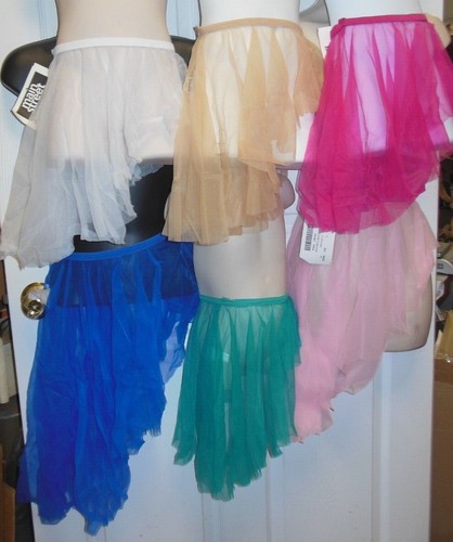 Dance chiffon asymmetrical - ,