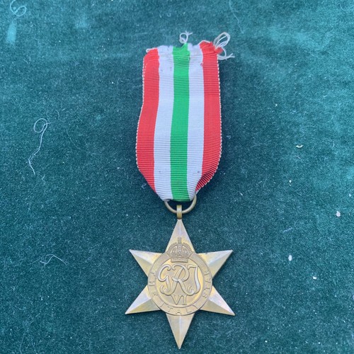British italy star medal ww2 - italy,