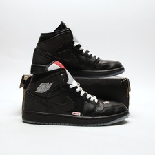 JORDAN Air 1 Mid SE Men's Black SIZE 8 Trainers