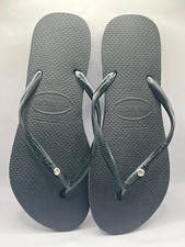 Black flip flop slim - flop, size