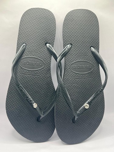 Black flip flop slim - flop, size
