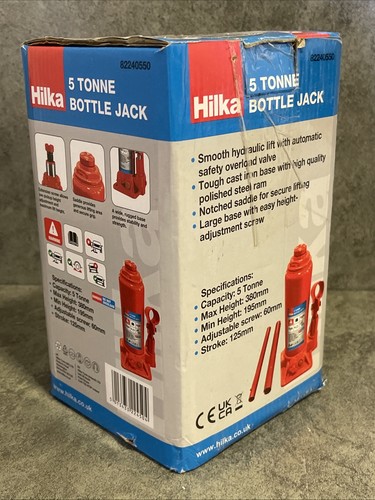 Hilka 82240550 tonne bottle - tonne,