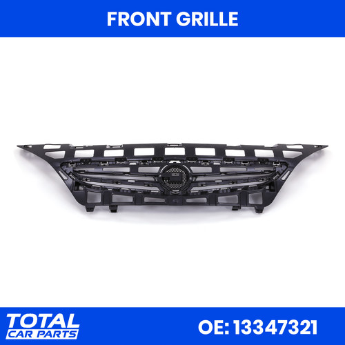 Upper radiator grille front - grille,