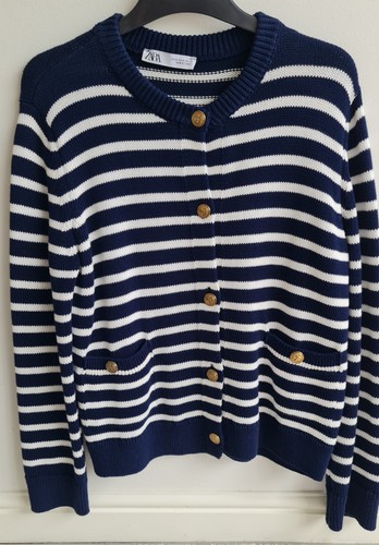 Zara breton navy blue - zara,