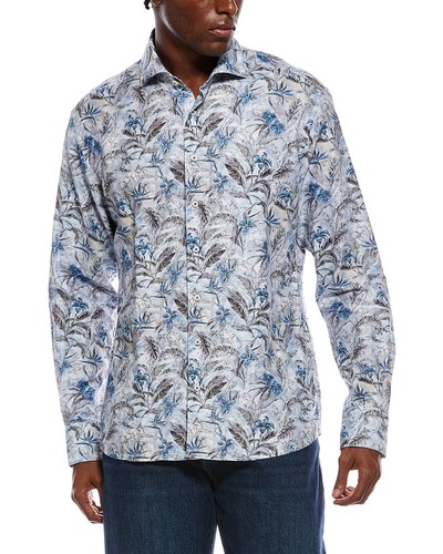Eterna soft printed - soft, twill