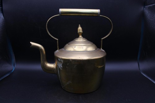 Vintage antique brass tea - brass,