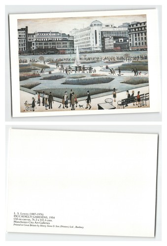 Postcard lowry piccadilly - postcard,