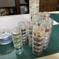BEAD ORGANISER BOXES - SEED BEADS - JEWELLERY MAKING - BEADS STORAGE  #40B