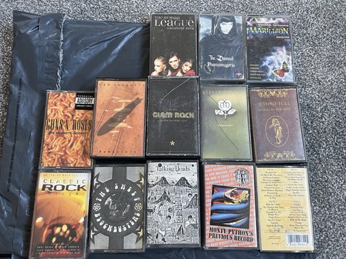 Music cassette tapes - tapes, lot