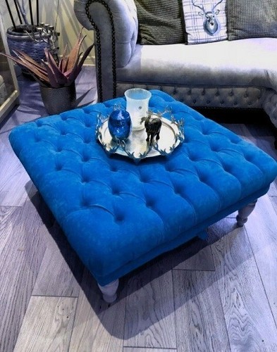 Art napel blue foot - napel, stool
