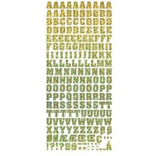 A-Z Alphabet Letter Diamond Sparkle Peel Off Sticker Card Making Craft Stickers