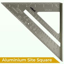 7 inch Carpenters Roofing Rafters Joiners Aluminium Angle Square Triangle Ruler