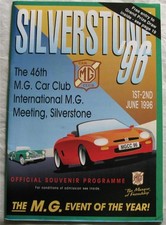 SILVERSTONE 1-2 Jun 1996 MG
