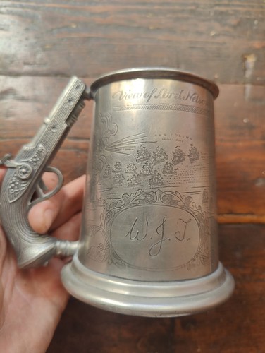 Pint pewter tankard - pint,