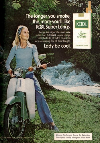 1976 kool super longs menthol - 1976,